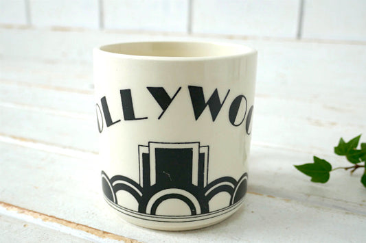 HOLLYWOOD・JOY NAGY・アール・デコ・70'sヴィンテージ・マグカップ コーヒーマグ