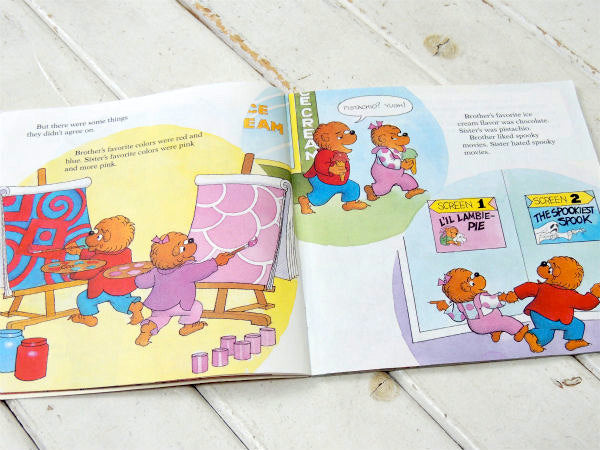 【バーンスタインベアーズ】Too Much Teasing・ヴィンテージ・絵本/ピクチャーブック