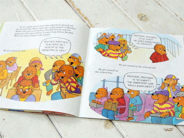 【バーンスタインベアーズ】Too Much Teasing・ヴィンテージ・絵本/ピクチャーブック