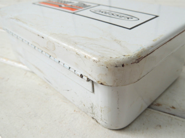 【Dresser Titan】オクラホマ州・メタル製・白色・ヴィンテージ・救急箱/ファーストエイド