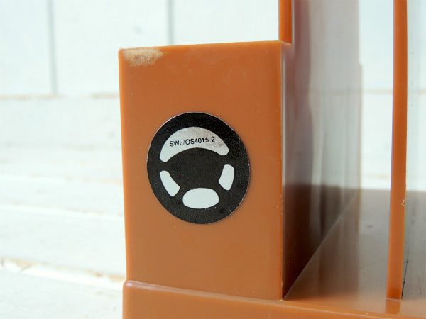 【SWL】ブラウンカラー・70's・ヴィンテージ・書類トレイ/卓上レタースタンド・ステーショナリー