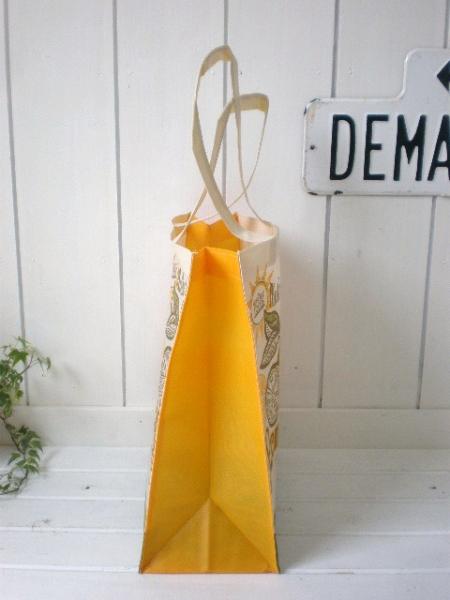 【WHOLE FOODS MARKET】ホールフーズ・マーケット・レモン柄エコバッグ