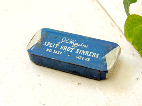 JC Higgins フィッシング OLD 釣り道具 SPLIT SHOT シアーズ・USA ヴィンテージ・ティン缶