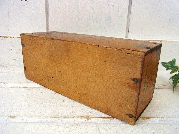 【Swift】木製・アンティーク・チーズボックス/木箱　USA