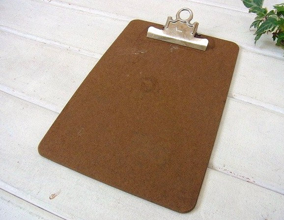 【A&W】小さなヴィンテージ・クリップボード/バインダー　USA