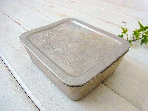 【WEAR EVER】アルミ製・ヴィンテージ・コンテナ/容器/保存ケース　USA