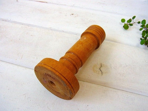 【DIXIE】木製・アンティーク・糸巻き/ボビン/スプール　USA