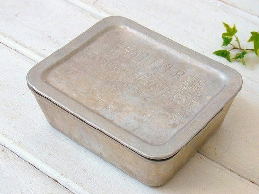 【WEAR EVER】アルミ製・ヴィンテージ・コンテナ/容器/保存ケース　USA