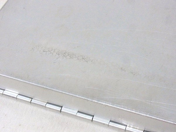 【SAUNDERS】アルミ製・書類ケース付き・ヴィンテージ・バインダー/クリップボード USA