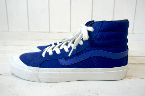 Vans バンズ Vault OG STYLE  ブルー チェッカーボード スニーカー USA