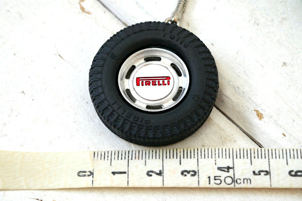 1950年代 モタースポーツタイヤ pirelli  ピレリ ヴィンテージ キーホルダー