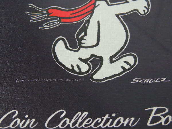 【SNOOPY】スヌーピー・1965年製・デッドストック・ヴィンテージ・コインコレクション本