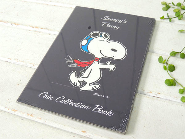 【SNOOPY】スヌーピー・1965年製・デッドストック・ヴィンテージ・コインコレクション本