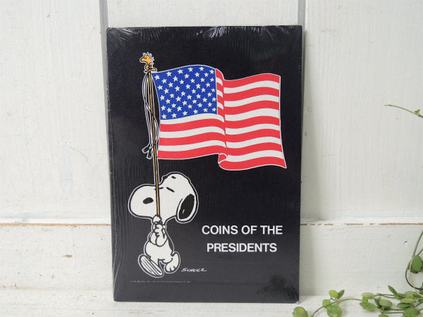 【SNOOPY】スヌーピー・1965年製・デッドストック・ヴィンテージ・大統領コインコレクション本