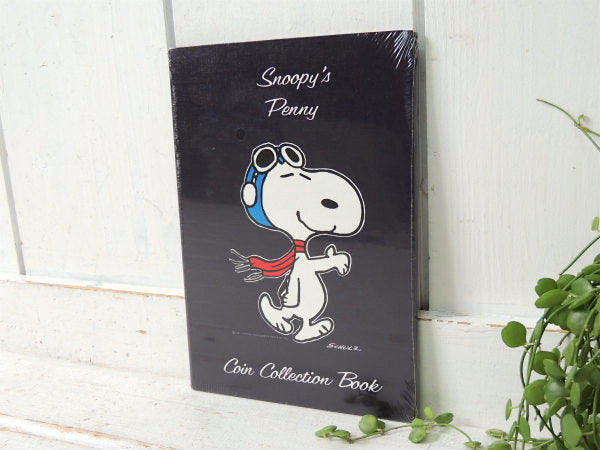 【SNOOPY】スヌーピー・1965年製・デッドストック・ヴィンテージ・コインコレクション本
