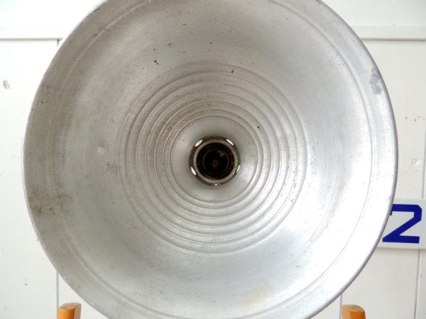 【VICTOR】木製ハンドル・ブリキ製・ヴィンテージ・クリップライト/ポータブルランプ/照明