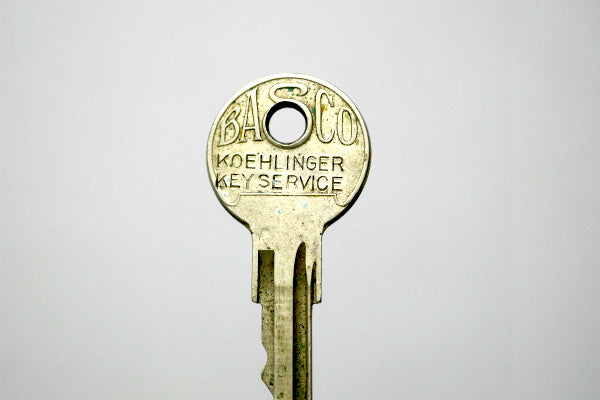 BASCO KOEHLINGER アンティーク&ヴィンテージ　オールド キー　Key 古鍵　鍵　USA