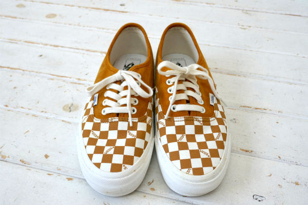 Vans バンズ  Vault・AUTHENTIC・オーセンティック・チェッカーボード・スニーカー