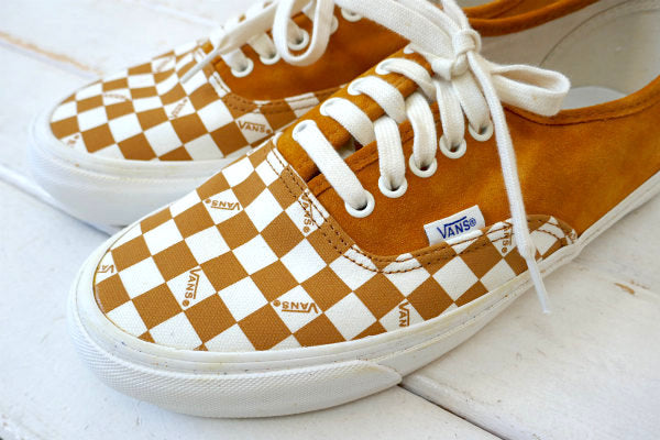 Vans バンズ  Vault・AUTHENTIC・オーセンティック・チェッカーボード・スニーカー
