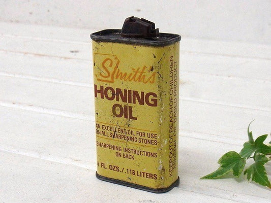 【Smith's HONING OIL】ホーニングオイル・ヴィンテージ・オイル缶 USA