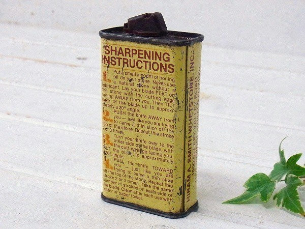 【Smith's HONING OIL】ホーニングオイル・ヴィンテージ・オイル缶 USA
