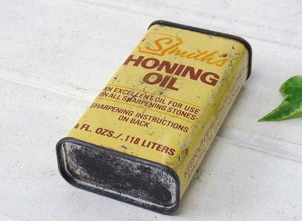 【Smith's HONING OIL】ホーニングオイル・ヴィンテージ・オイル缶 USA