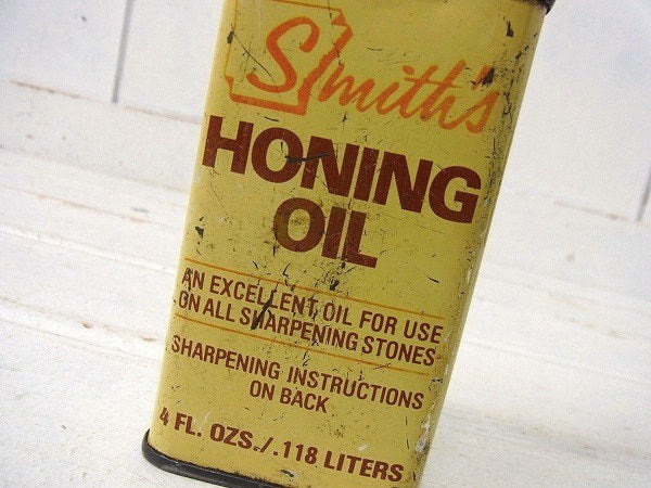 【Smith's HONING OIL】ホーニングオイル・ヴィンテージ・オイル缶 USA