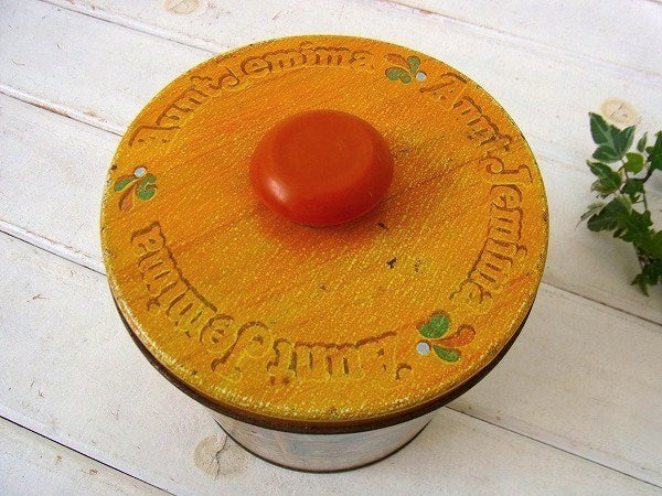 Aunt Jemima 限定品・パンケーキミックス・80's ヴィンテージ・ティン缶 USA