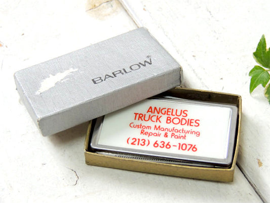 ANGELUS・アメ車・トラック・アドバタイジング・ヴィンテージ・ナイフ&ヤスリ・マネークリップ