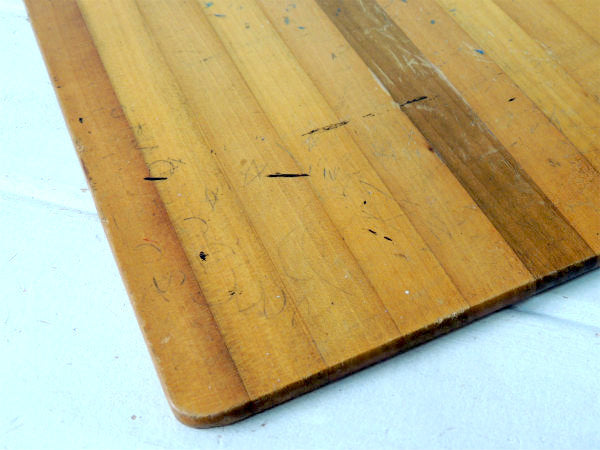 【1930~1940s】木製・アンティーク・バインダー・ロングサイズ・ファイルホルダー・USA