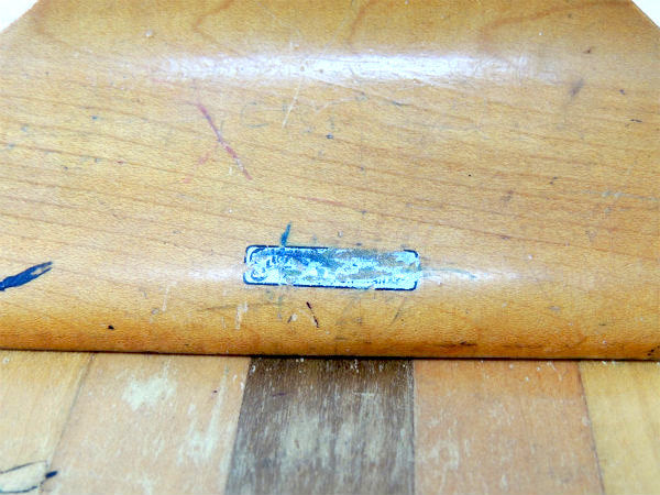 【1930~1940s】木製・アンティーク・バインダー・ロングサイズ・ファイルホルダー・USA