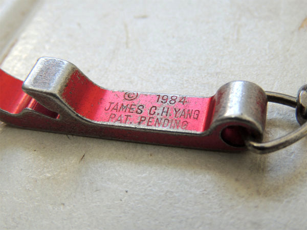 【1984 JAMESビール】ビンテージ・アドバタイジング・ボトルオープナー・鍵・キーホルダー