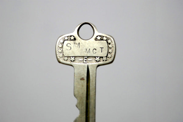 34★ BEST・SM MCT アンティーク&ヴィンテージ Key・古鍵・鍵・キー USA