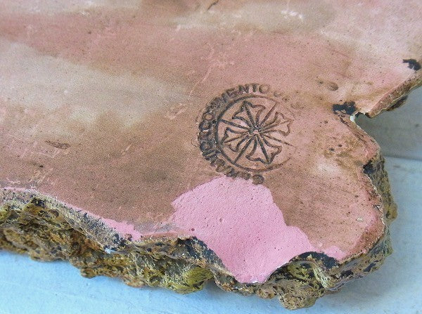 フクロウ親子・セラミック製・ヴィンテージ・壁飾り/ウォールデコ