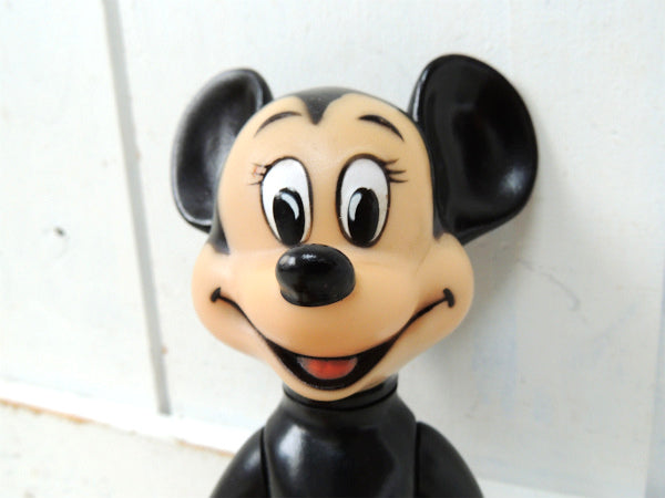 【レトロミニーマウス】ディズニー・ミニーちゃん・ソフビ・ヴィンテージ・ドール・人形