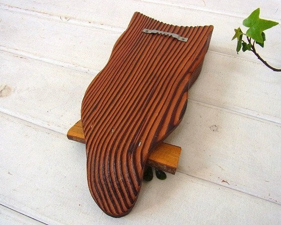 木製のフクロウ・ヴィンテージ・壁飾り/ウォールデコ USA