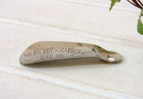 【Wetherby Kayser】シューホーン・アドバタイジング・ヴィンテージ・靴べら・USA