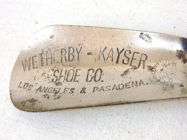 【Wetherby Kayser】シューホーン・アドバタイジング・ヴィンテージ・靴べら・USA