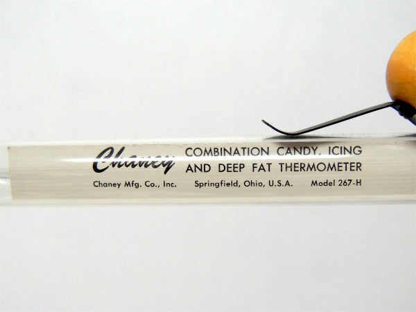 クッキング・サーモメーター 1950's 温度計・ヴィンテージ・キッチン雑貨・デッドストック・箱付き　USAアメリカンビンテージ
