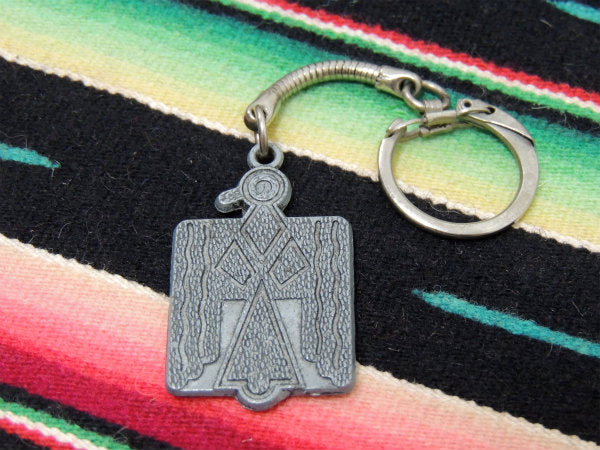 【ネイティブアメリカン・サンダーバード】メタル製・70's・ヴィンテージ・キーホルダー/インディアン