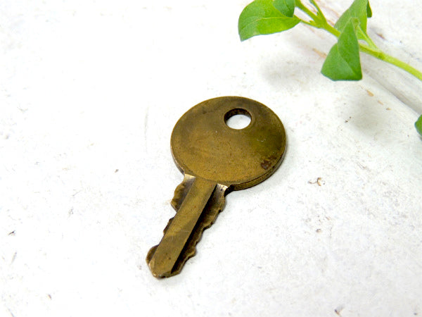 【ILLINOIS・シカゴ】U.S.A.・ヴィンテージ・キー・鍵・key・真鍮製・イリノイ州