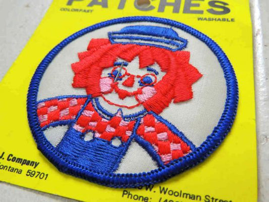 ラガディアン アンディ andy アメリカンビンテージ 刺繍 ワッペン デッドストック USA