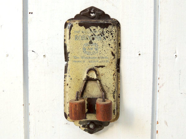 ROBINSON'S カリフォルニア アドバタイジング 壁掛け式 アンティーク フック