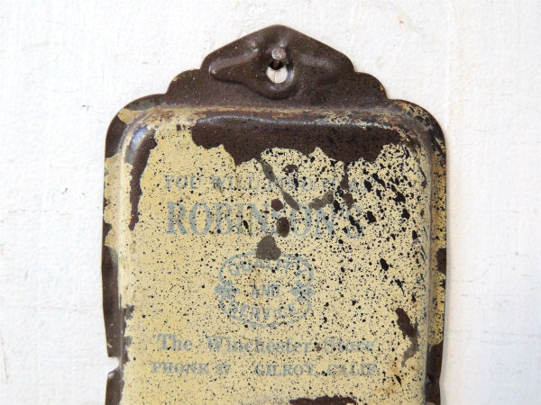 ROBINSON'S カリフォルニア アドバタイジング 壁掛け式 アンティーク フック