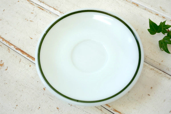 オールドパイレックス×コーニング・グリーンライン・ヴィンテージ・カップ&ソーサー・食器 USA