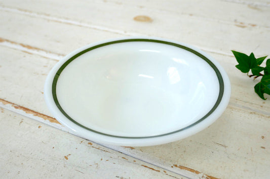 オールドパイレックス×コーニング・グリーンライン・60'sヴィンテージ・フルーツボウル・小皿・食器