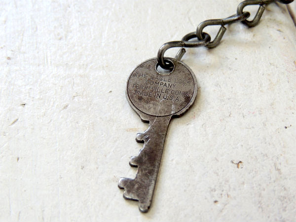 インダストリアル・工業系・シルバーカラー・鍵付き・ヴィンテージ・ツールボックス・ツールケース・工具箱