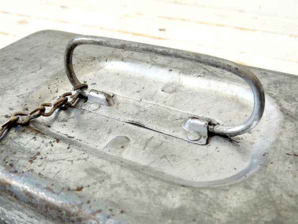 インダストリアル・工業系・シルバーカラー・鍵付き・ヴィンテージ・ツールボックス・ツールケース・工具箱