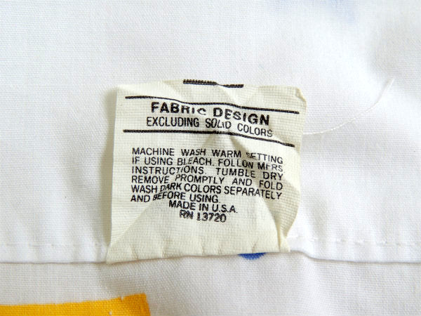 【GEAR BEAR】宇宙服&星条旗柄・ギアベア・ヴィンテージ・ピロケース/枕カバー USA