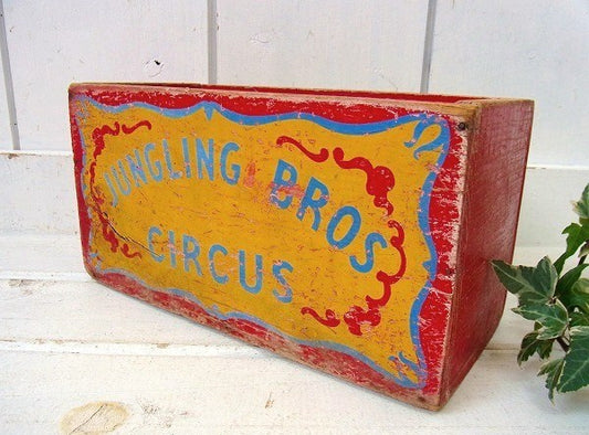 小さなアンティーク・ウッドボックス/木箱　USA